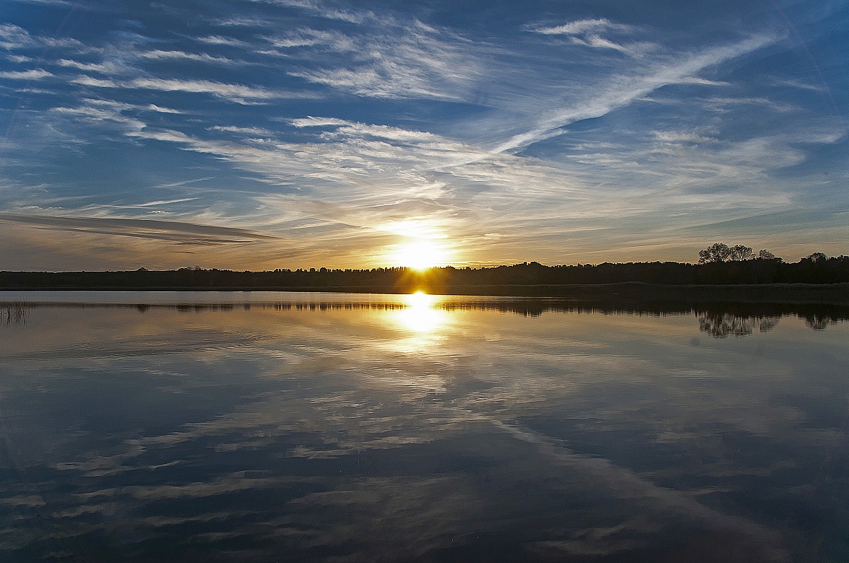 Lake Fountains Landscape