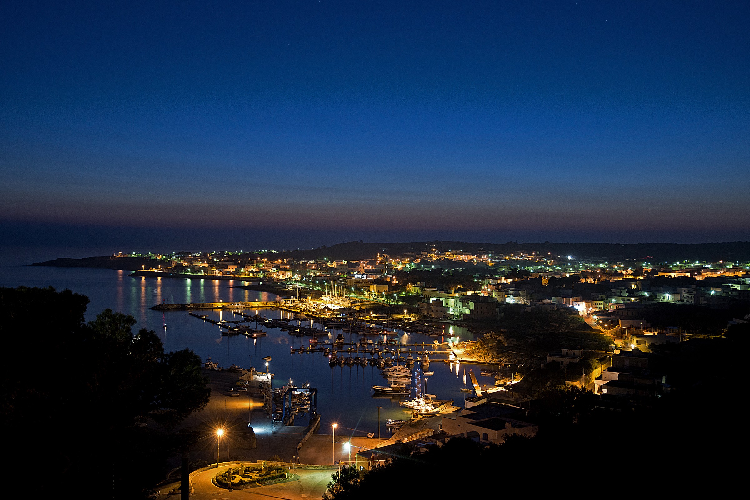 Tramonto a S.Maria di Leuca                Paesaggio