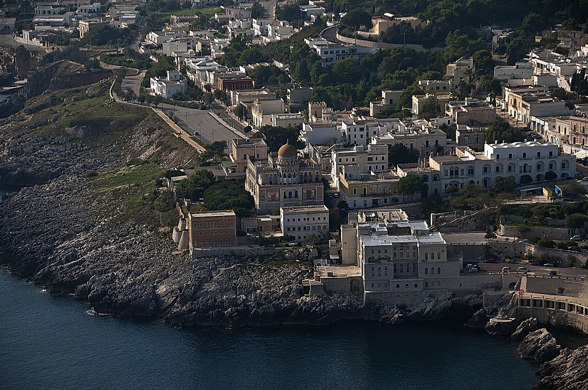 Panorama Santa Cesarea terme         Paesaggio