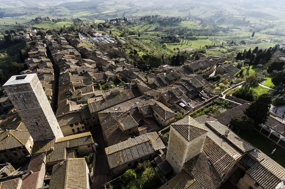 San Gimignano from one of its towers