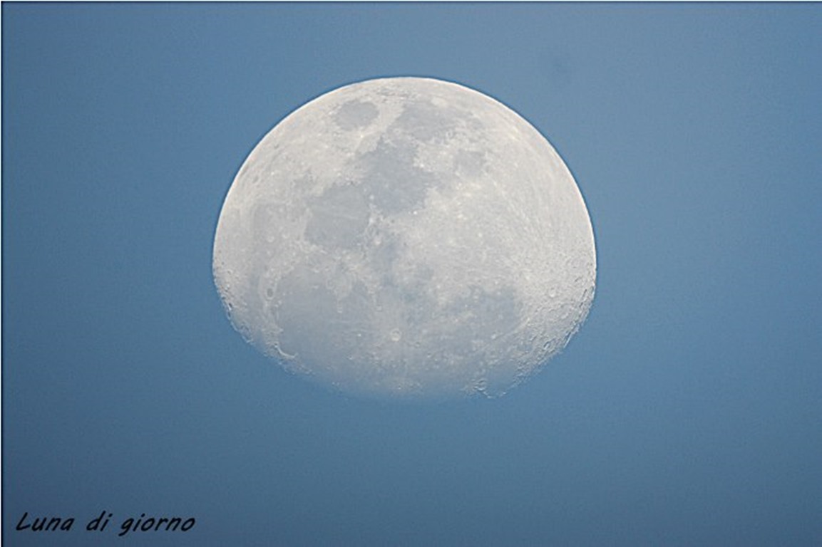 luna di giorno