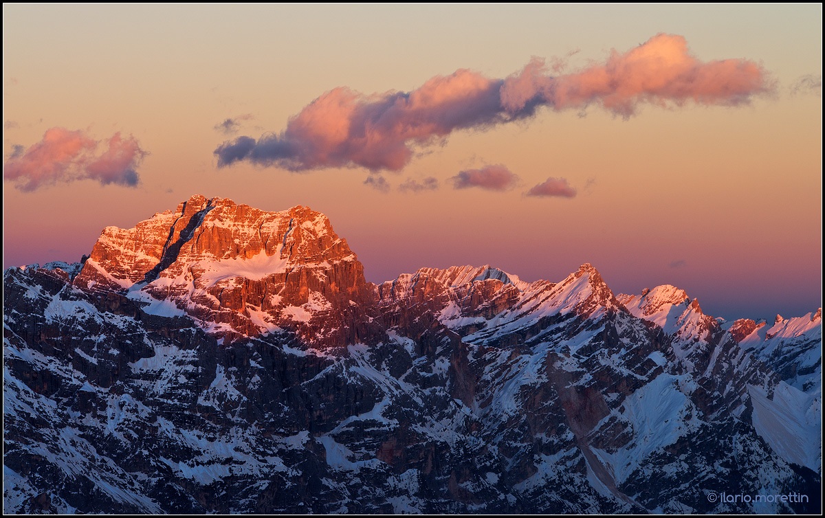 Sunset on Sorapiss