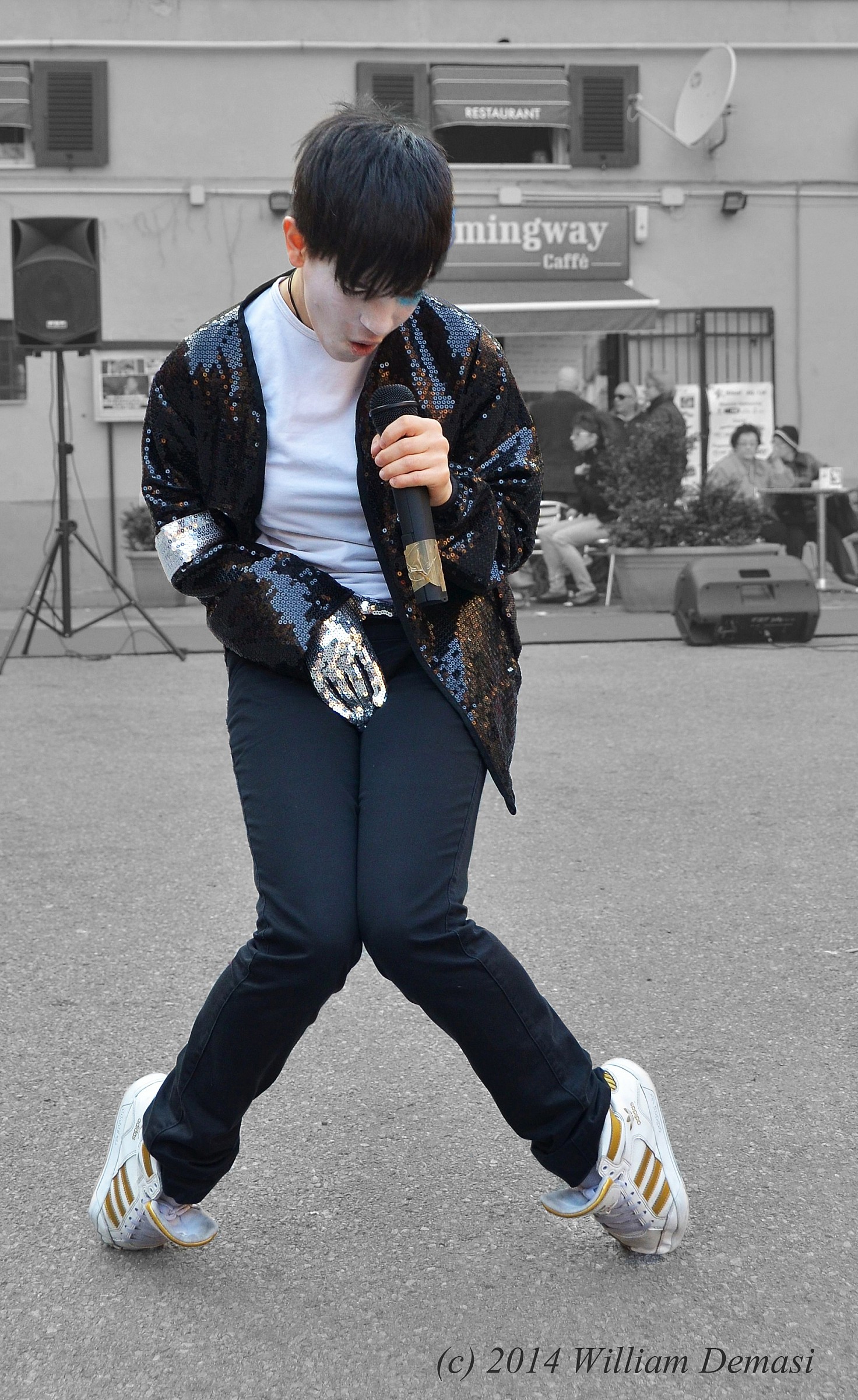 Ballerina ispirata a Michael Jackson