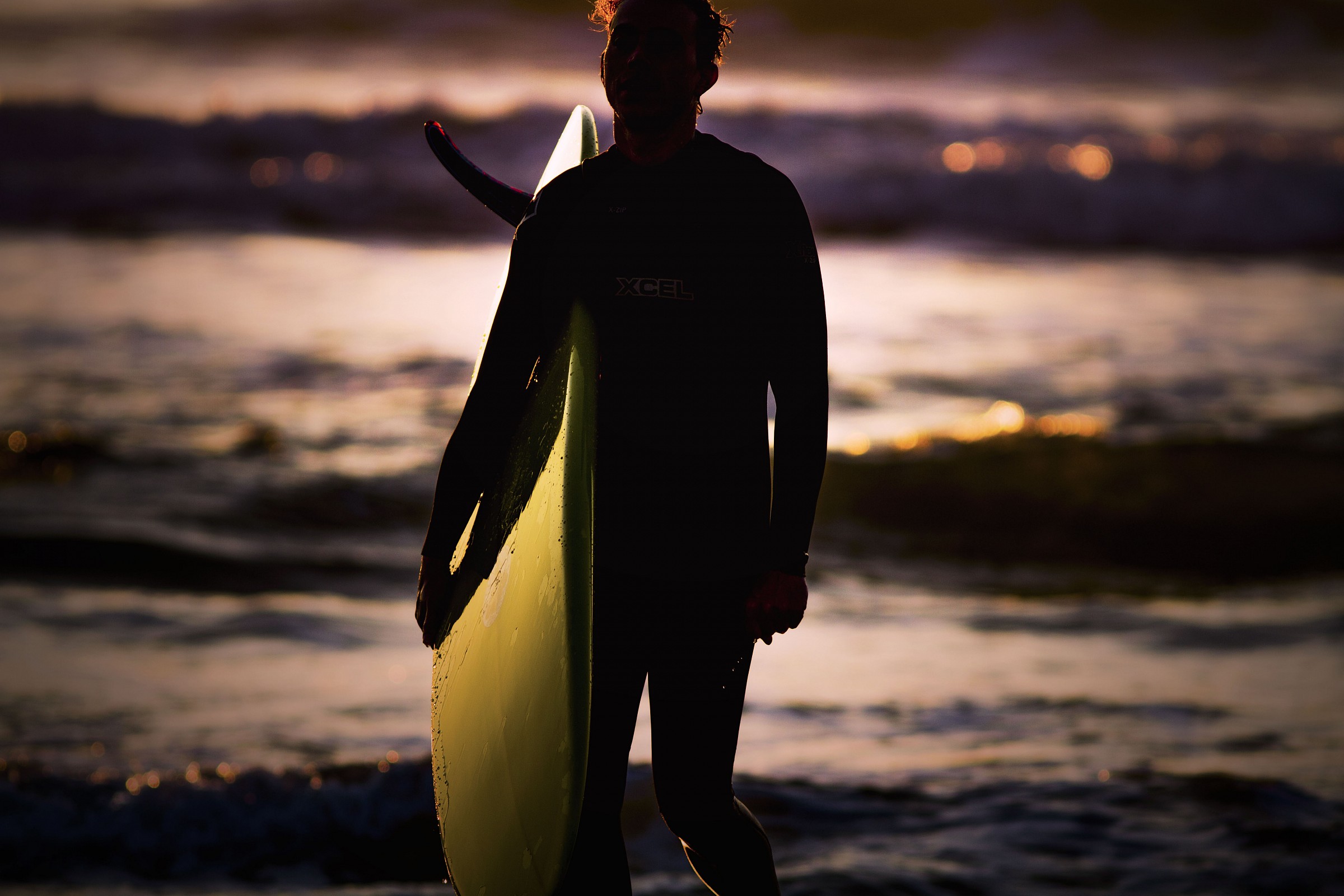 Surfer shadow