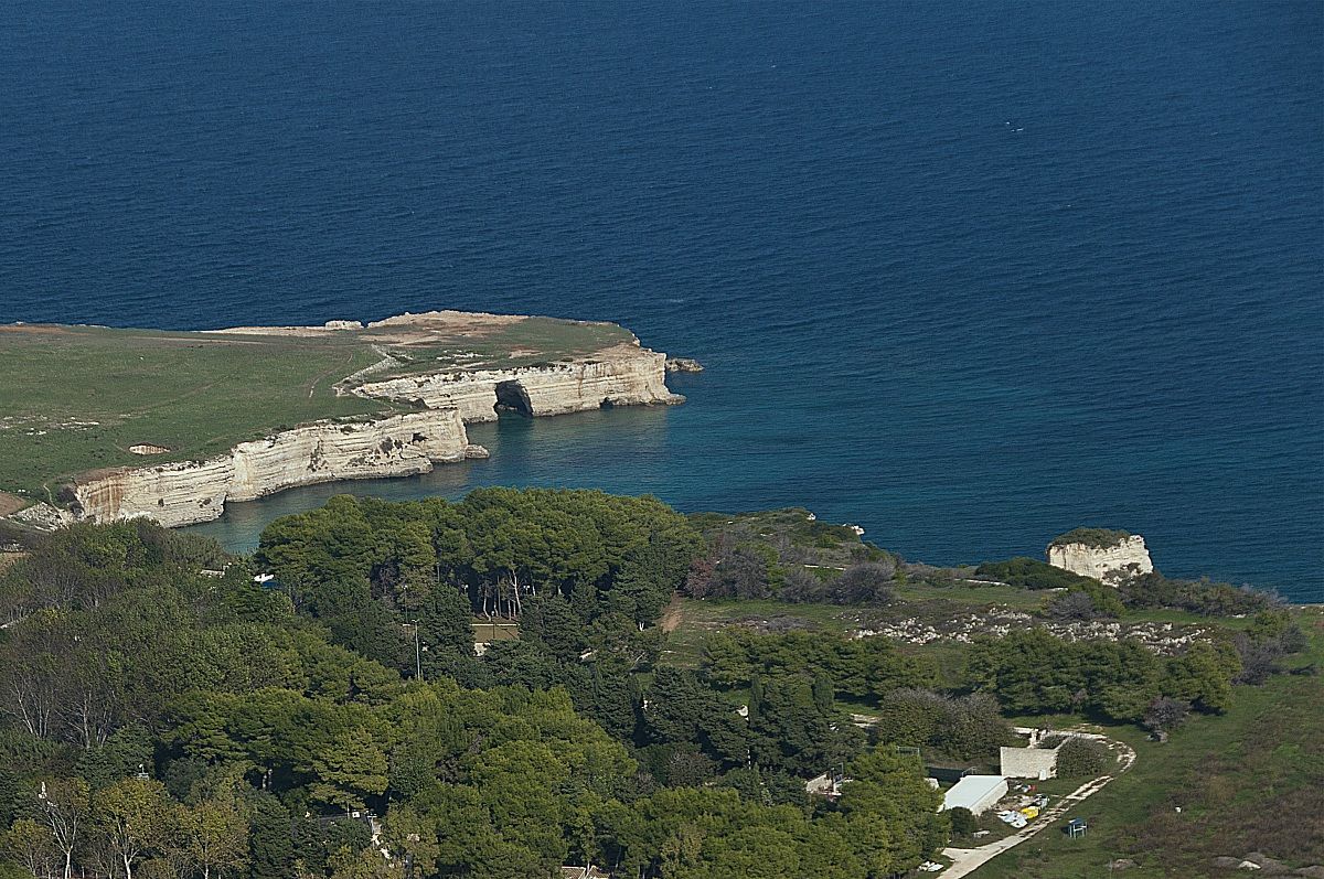 Costa a nord di Otranto            Paesaggio