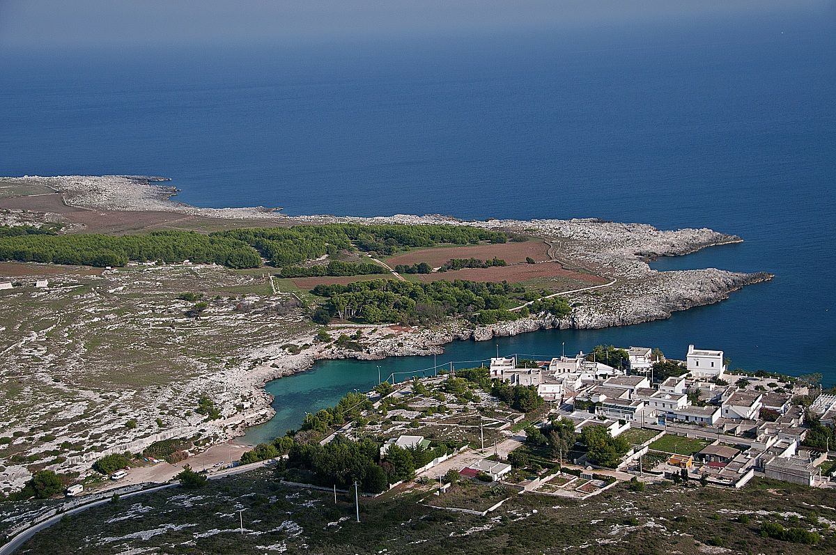 Porto Badisco,approdo di Enea     Paesaggio