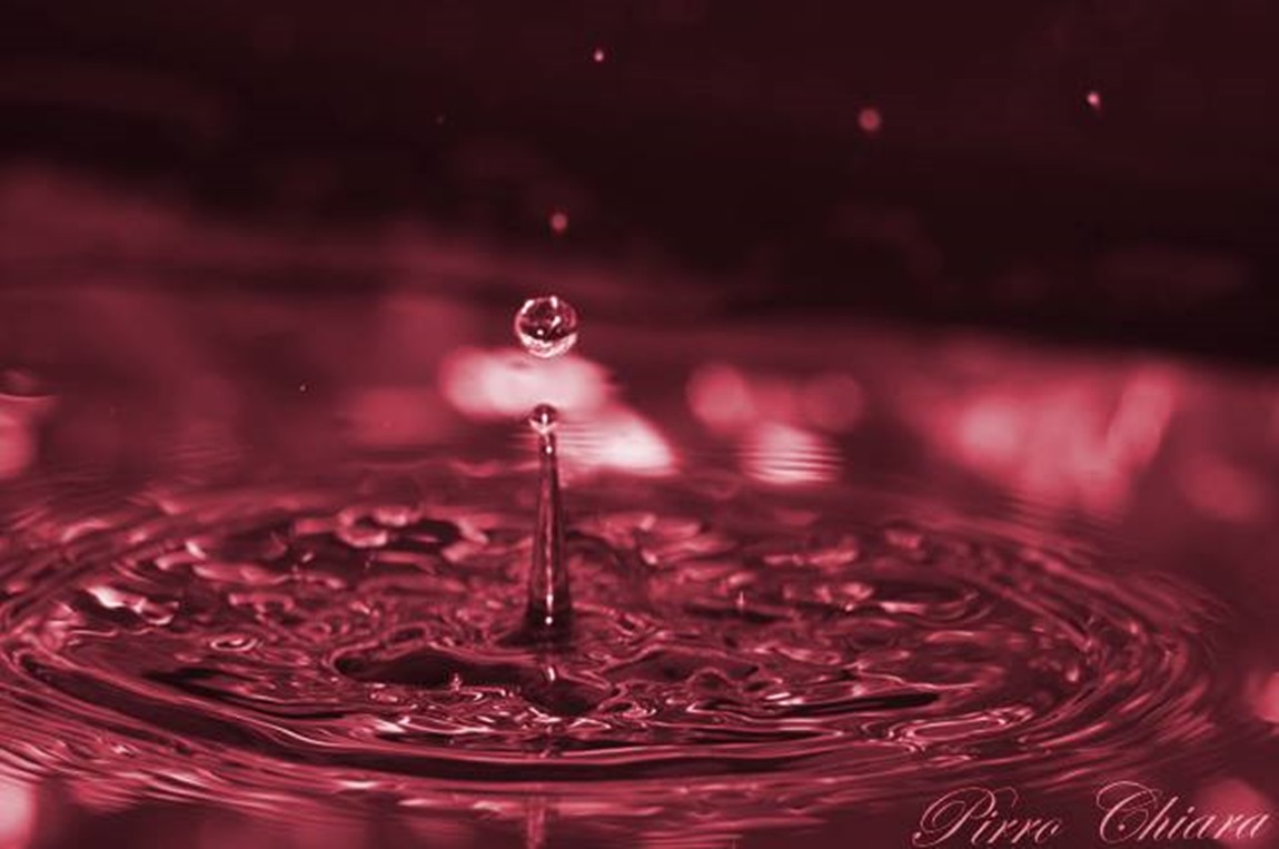 goccia d'acqua che cade(stelo)