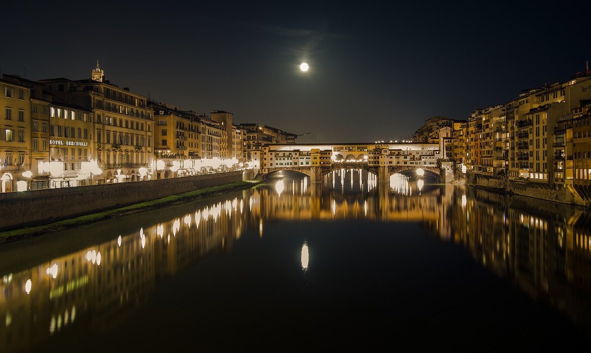 Lungarno Acciaiuoli, Ponte Vecchio - Florence