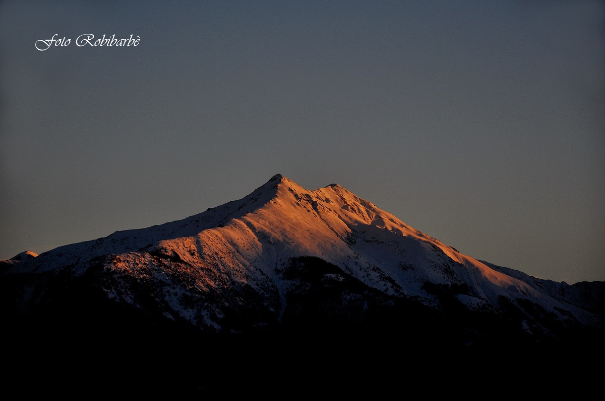 Last sun in Bisalta ....