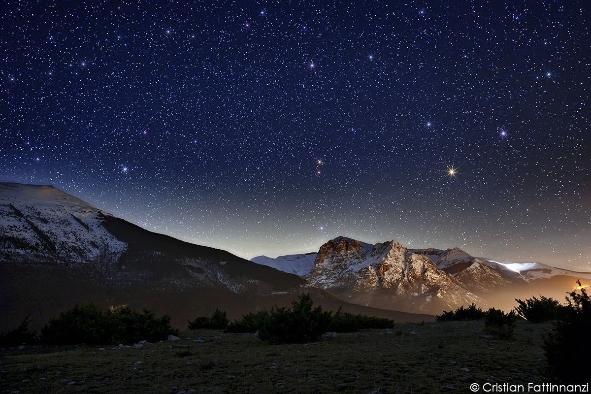 Marte sul Monte Bove