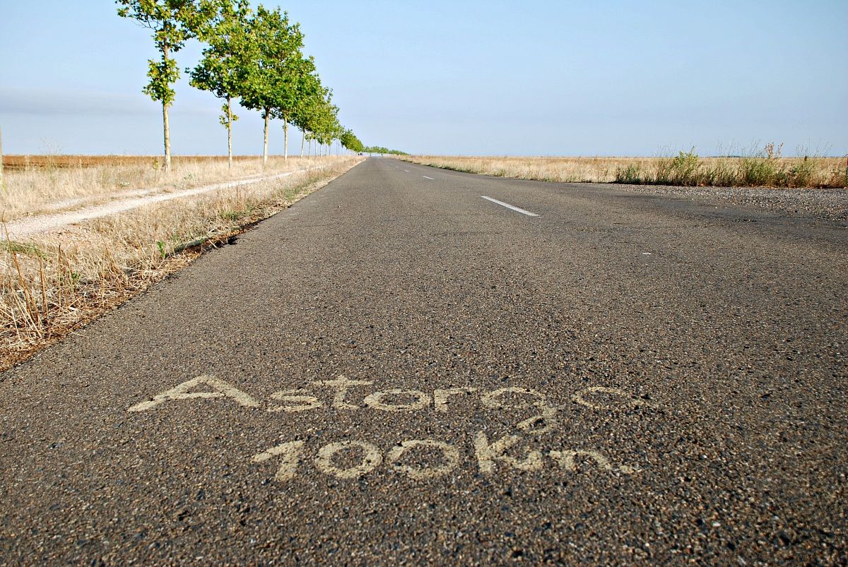 Astorga!!! just miss 100 km!!