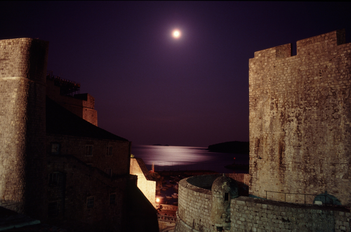 Luna a Dubrovnik