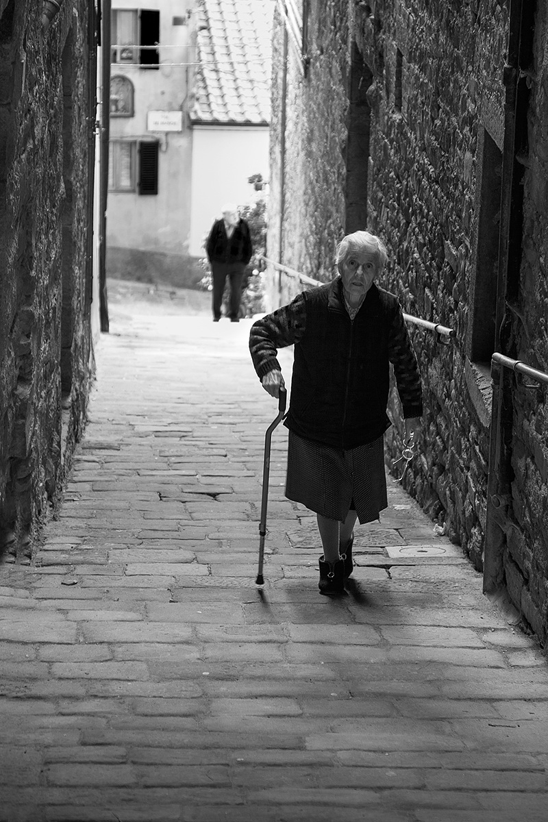 The old woman