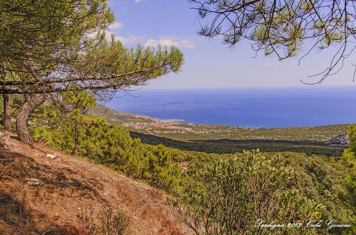 Veduta di Cala Gonone