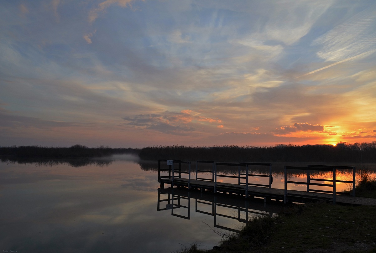 Sunrise on the river