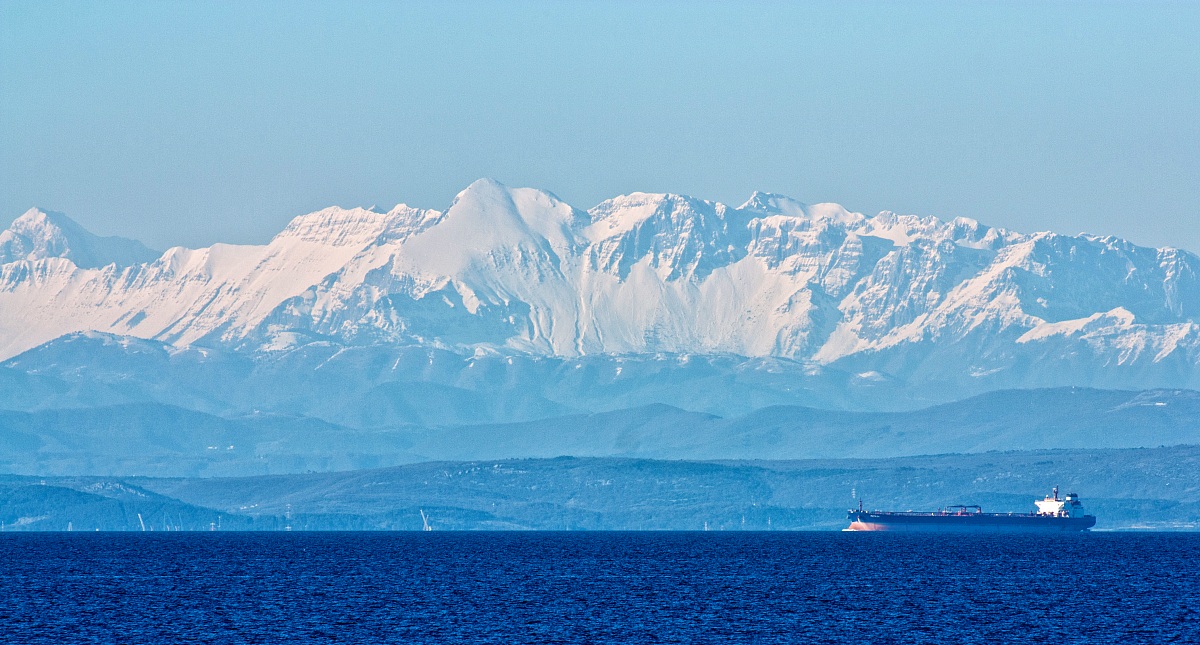 Sguardo sulle Alpi da Salvore