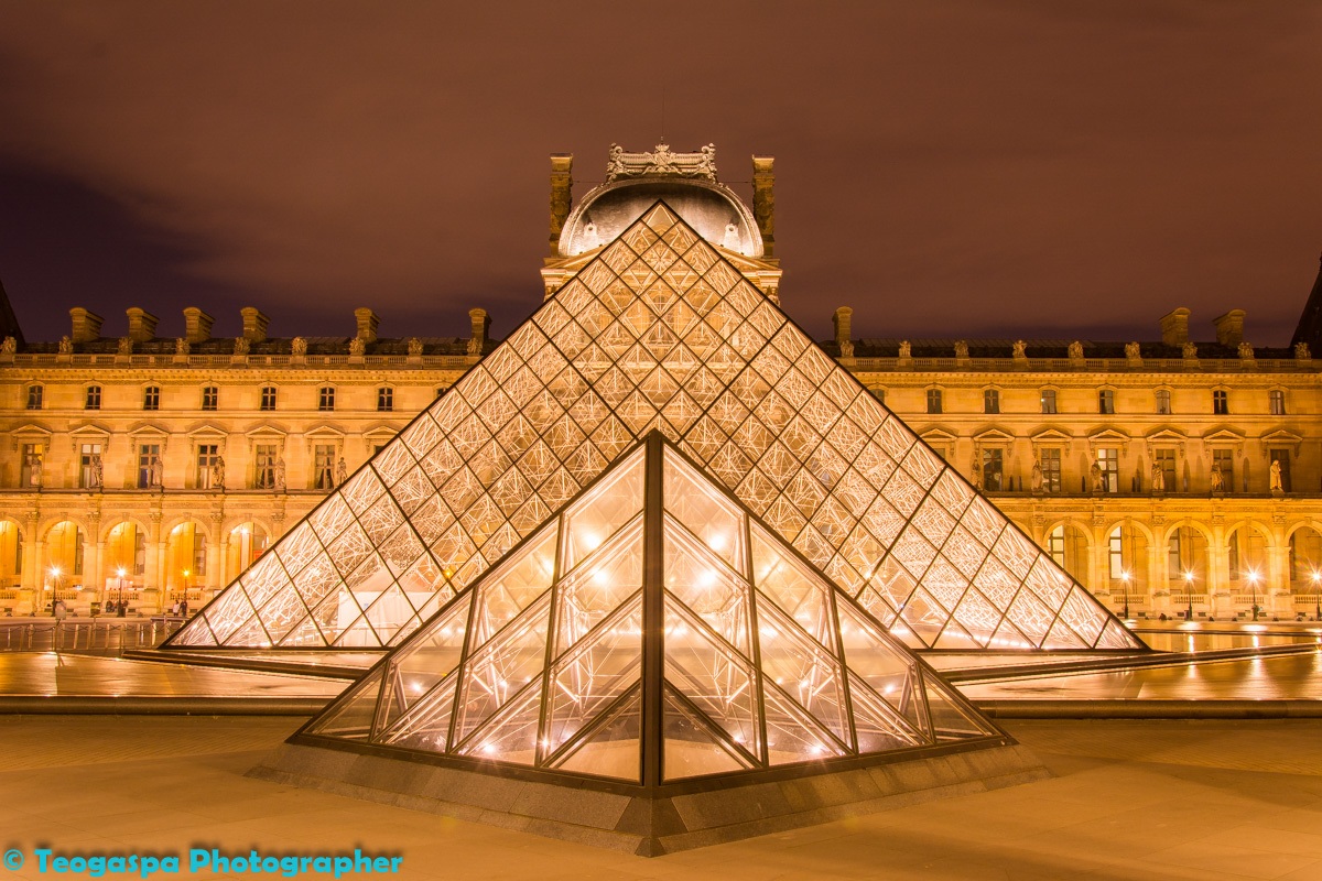 Pyramids at the Louvre