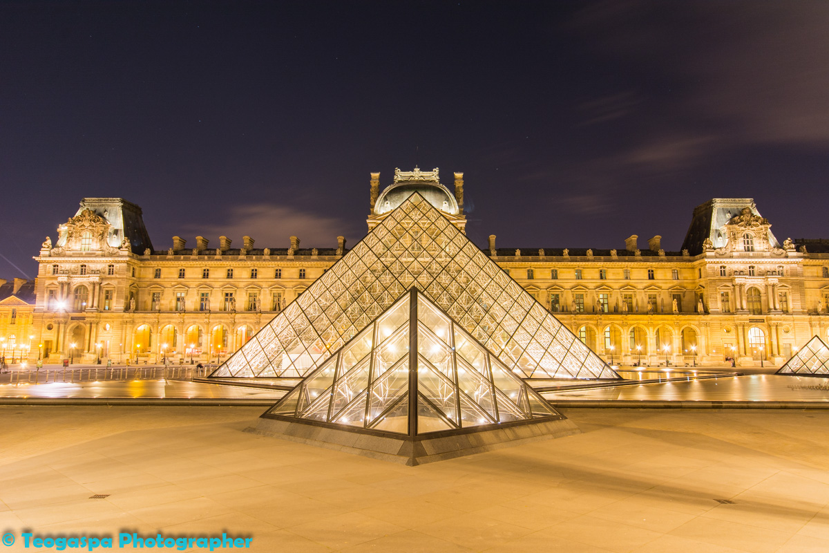 The Pyramids at the Louvre