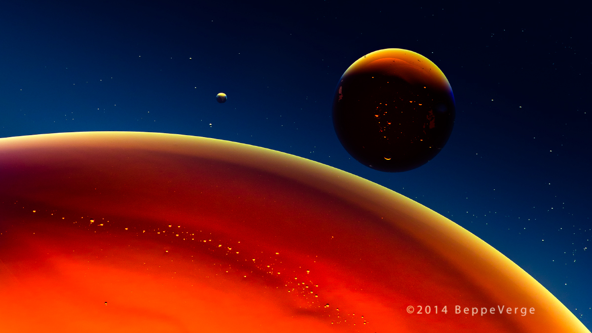 Drops of Distant Worlds