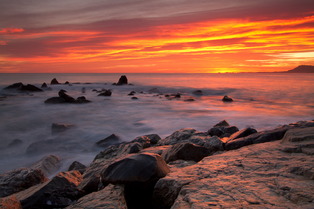 Red sky at night ...