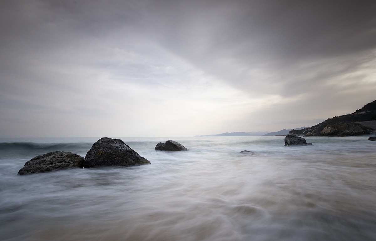 One evening on the shore