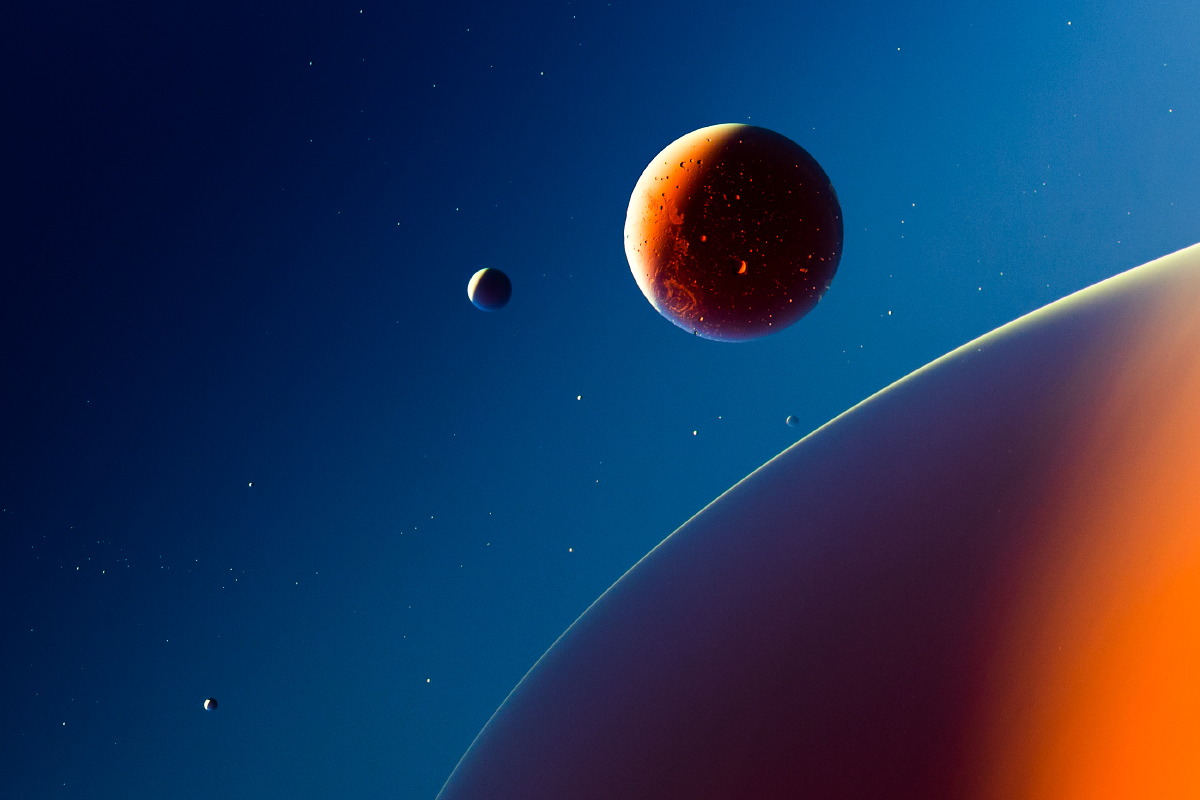 Drops of Distant Worlds