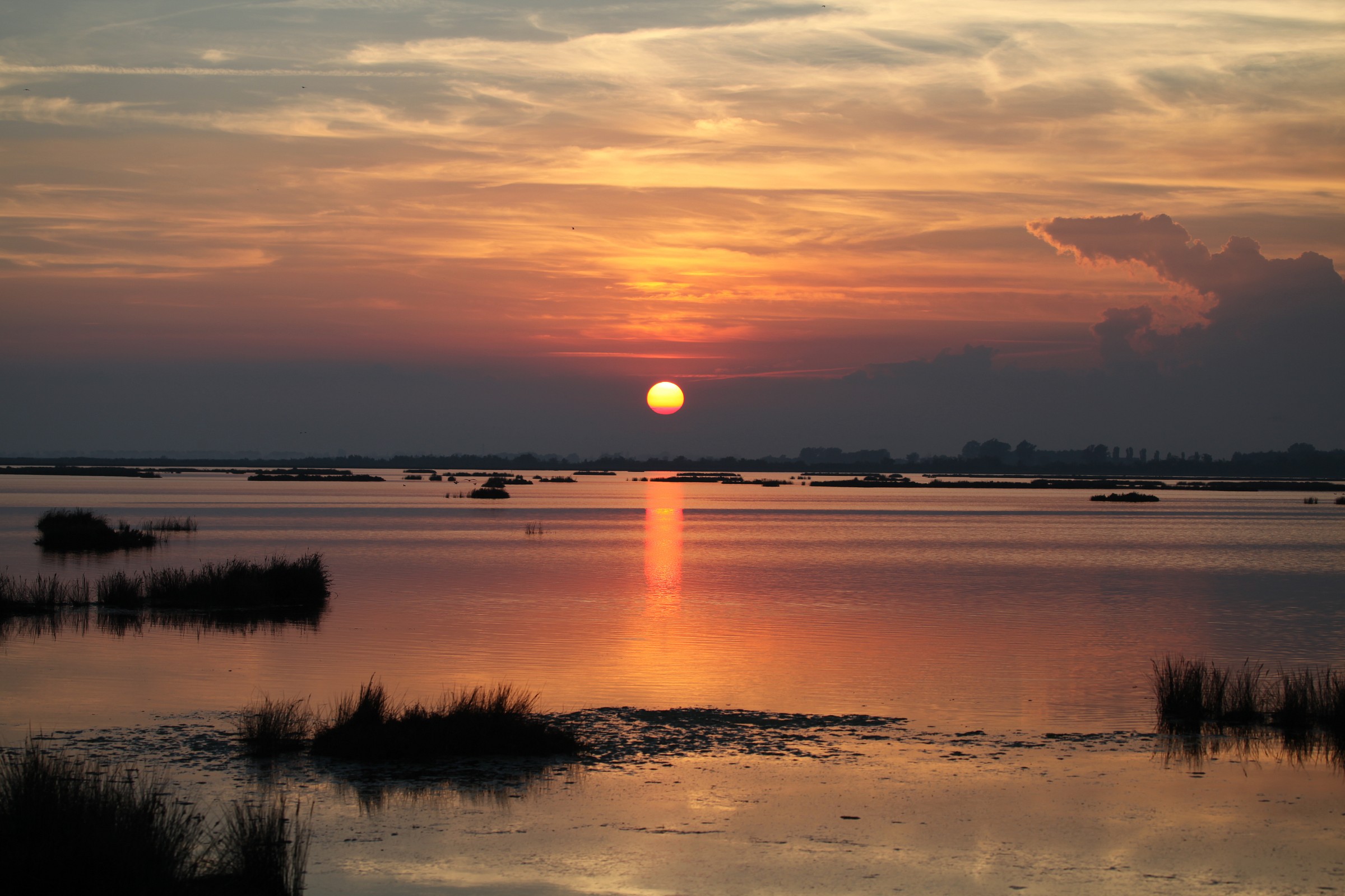 sunset in the valley Doga