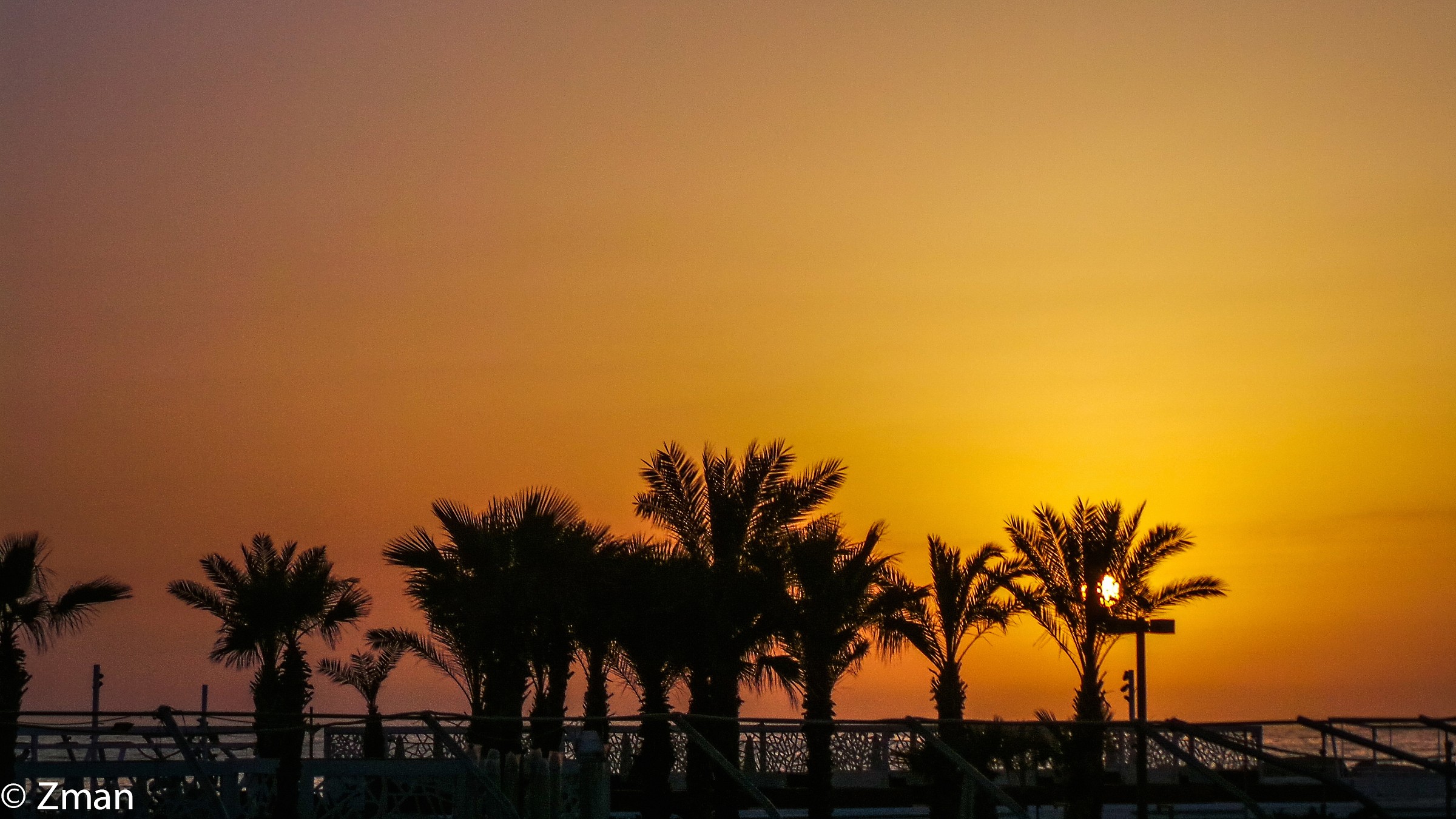 Sunset near The New Lighthouse