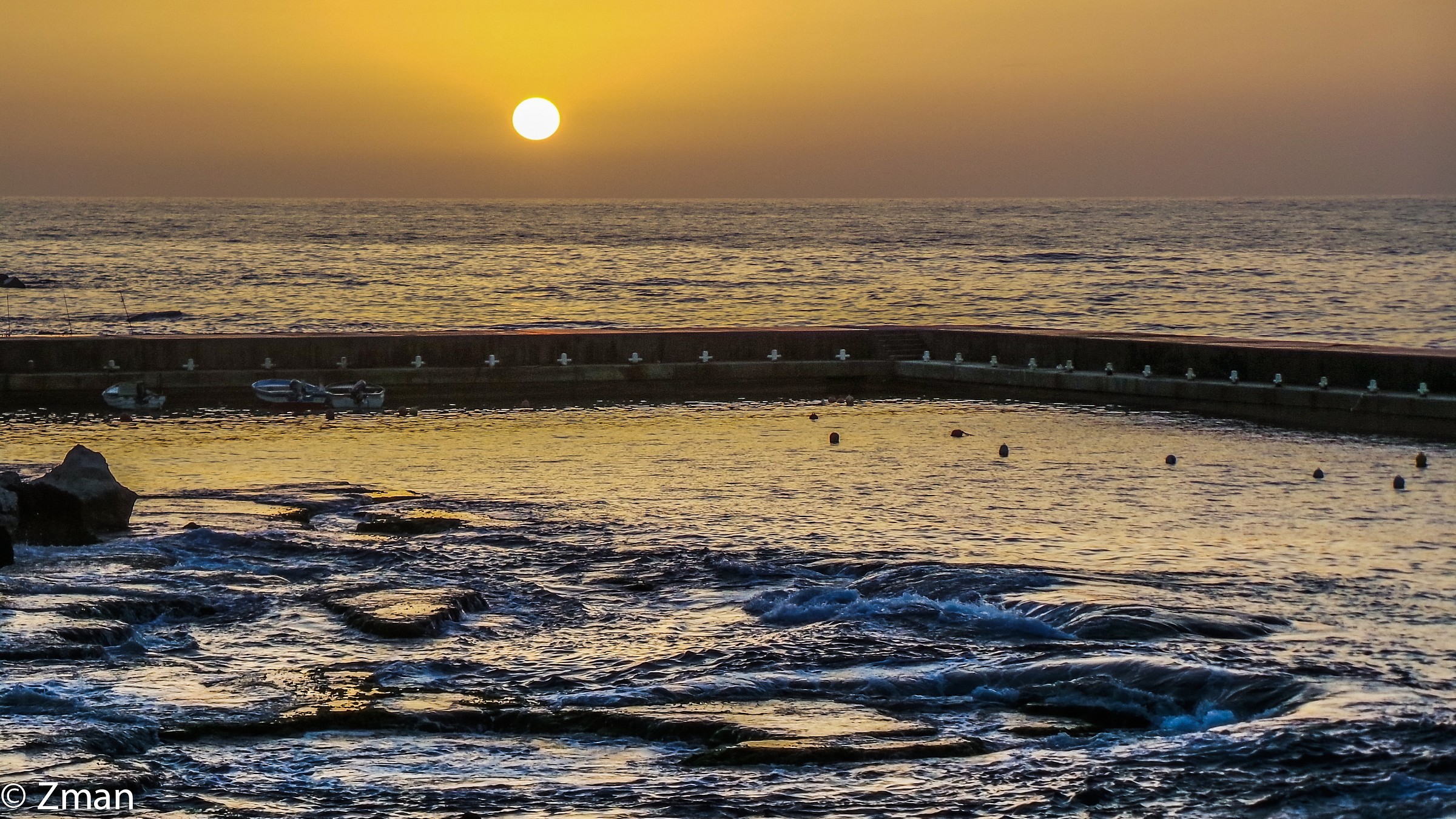sunset near The New Lighthouse
