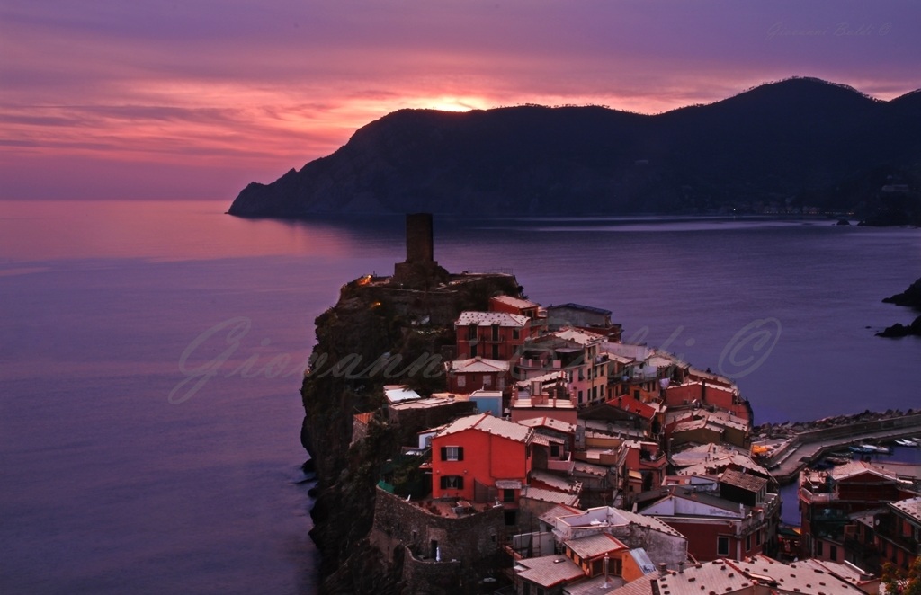 Sunset at Vernazza
