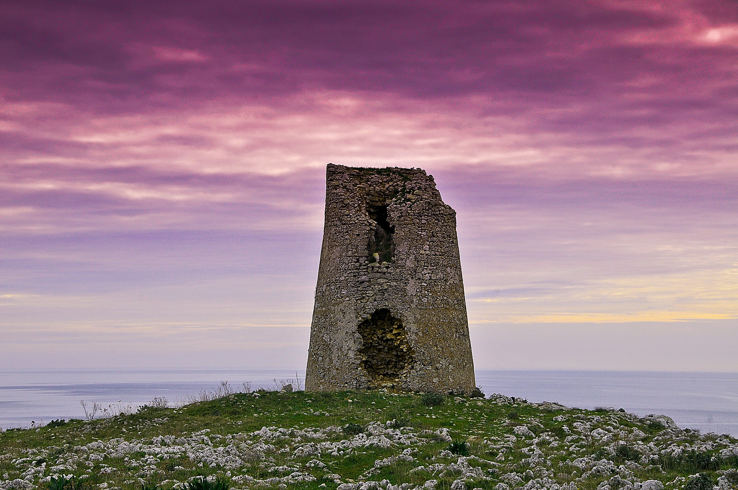 Alba a Torre S.Emiliano        Paesaggio