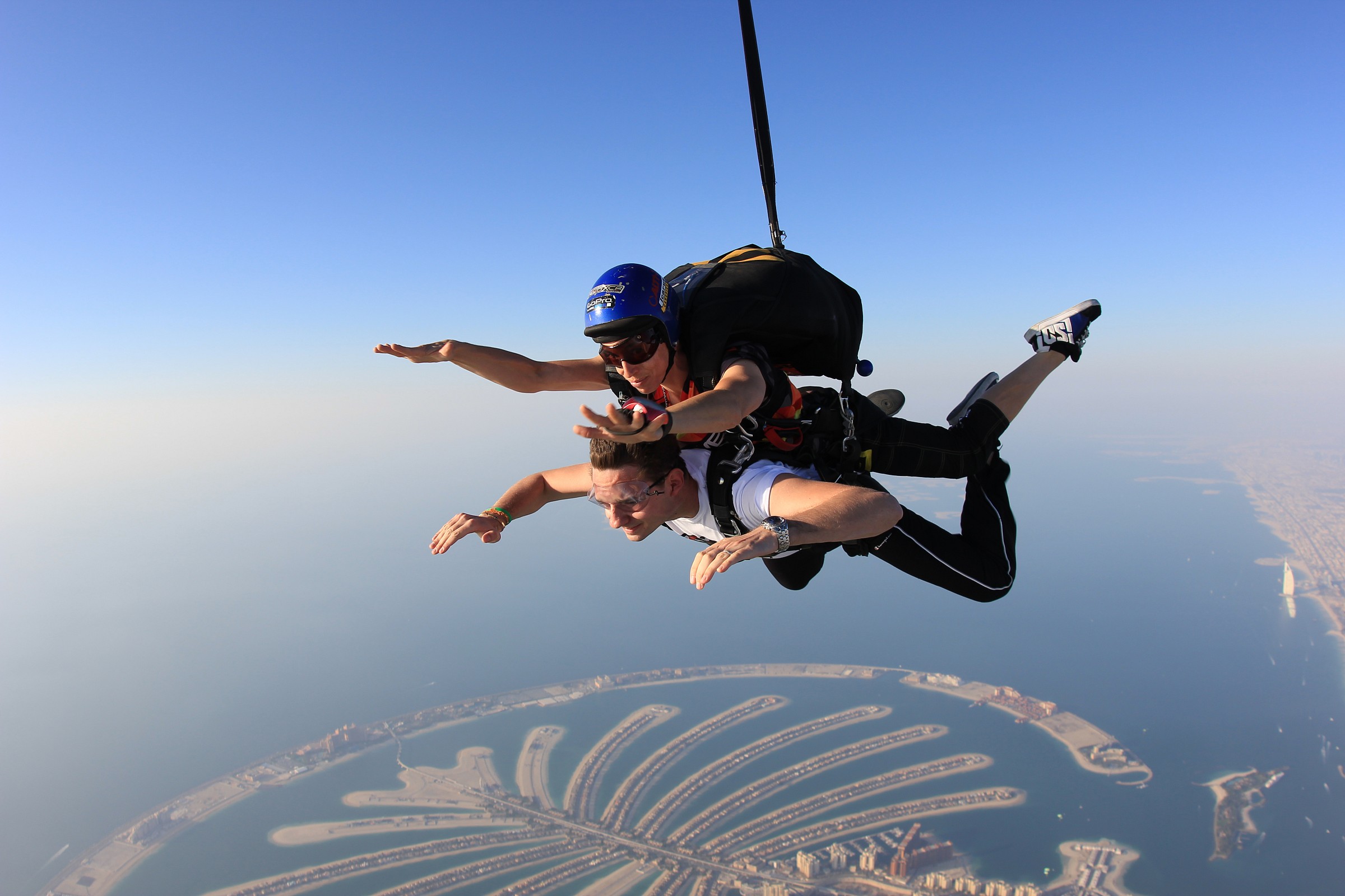 SkyDiving Dubai 2014