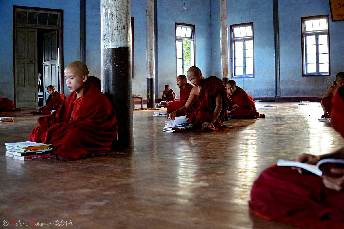 Prayer time - Myanmar