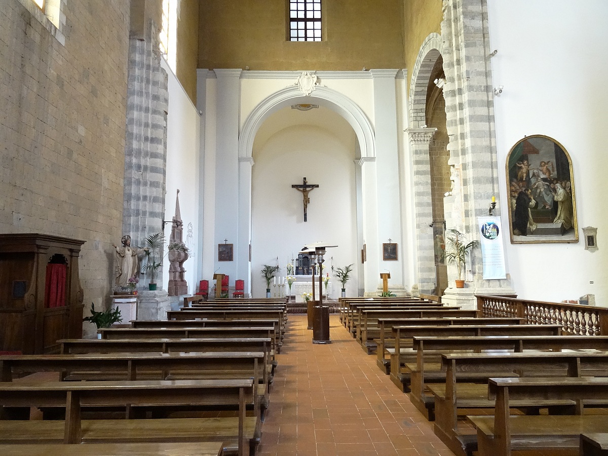 Inside the Cathedral of Orvieto