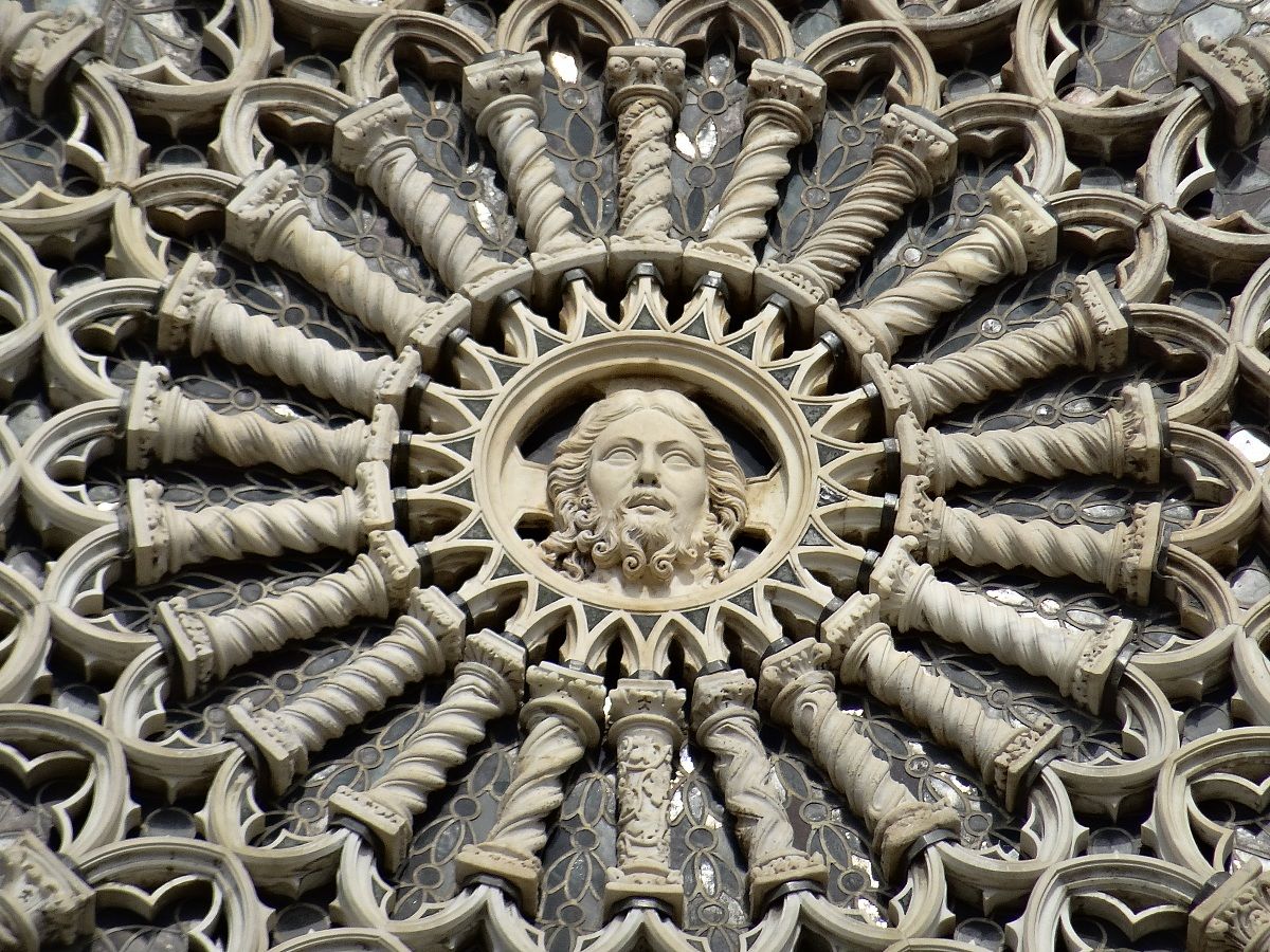 Center of the rosette dell'Orcagna