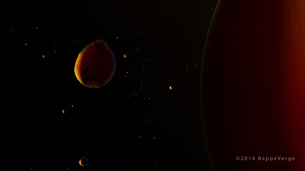 Drops of Distant Worlds