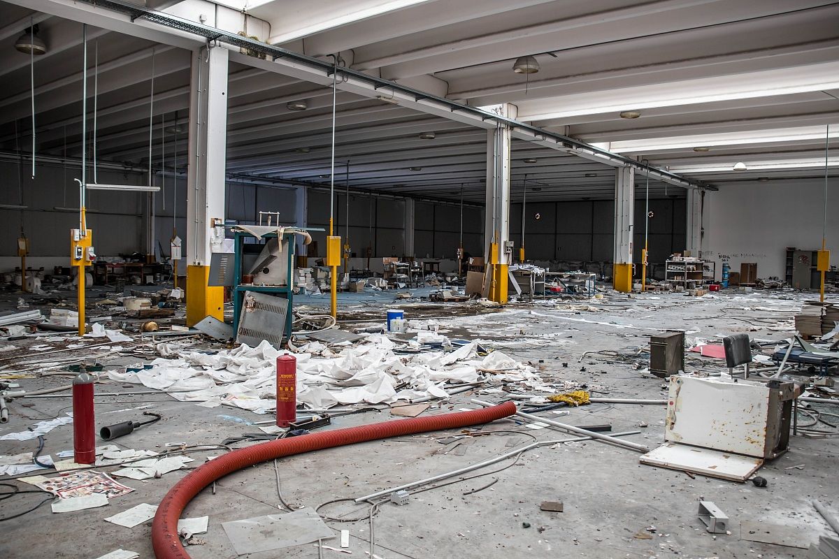 Industria grafica abbandonata