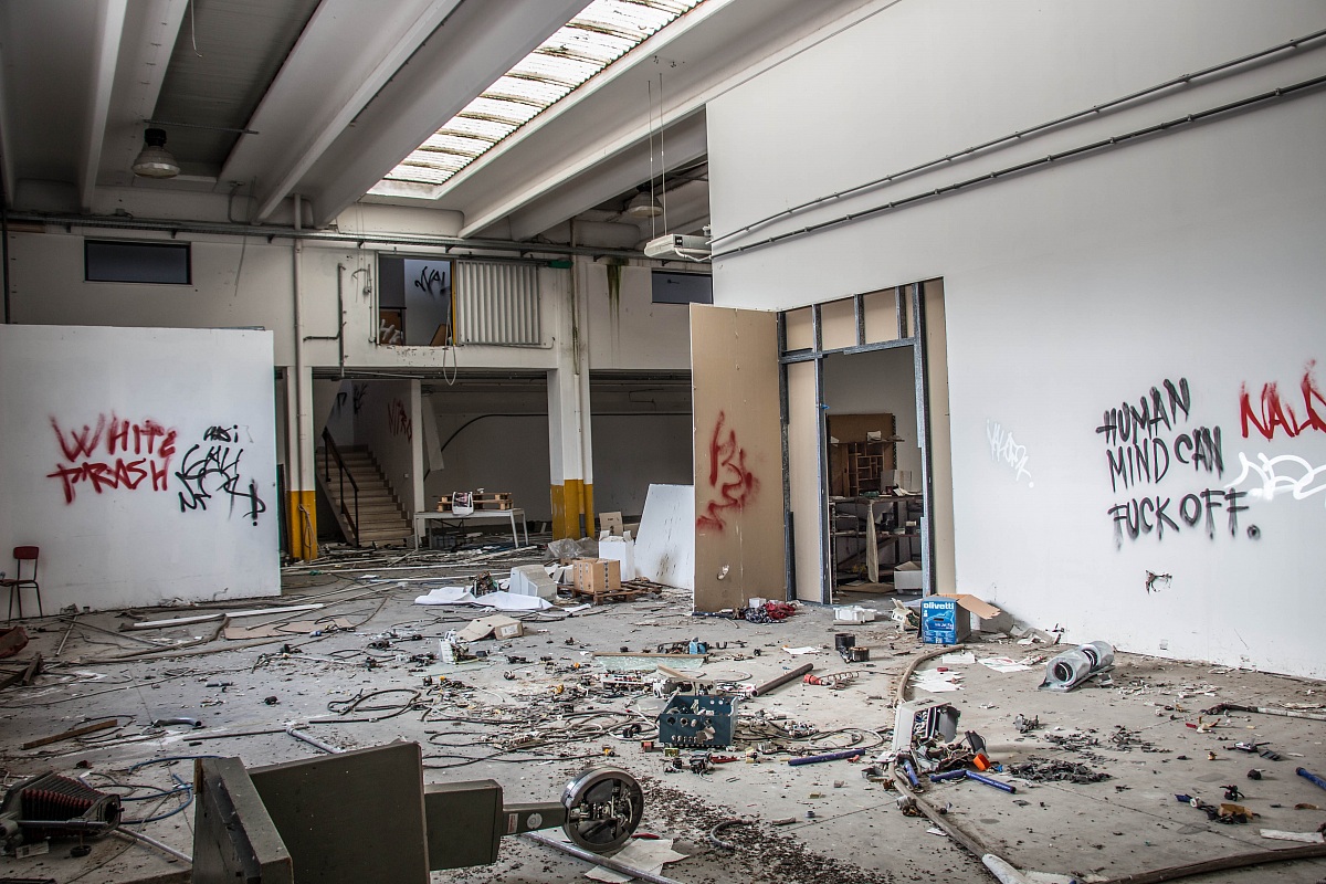 Industria grafica abbandonata