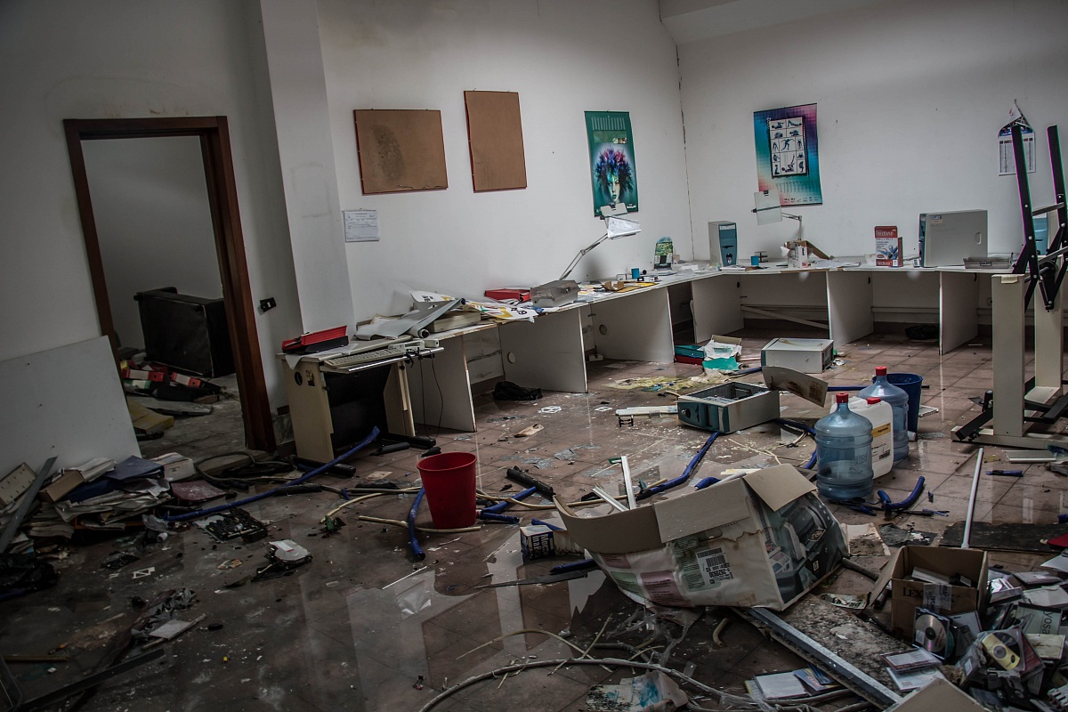 Industria grafica abbandonata