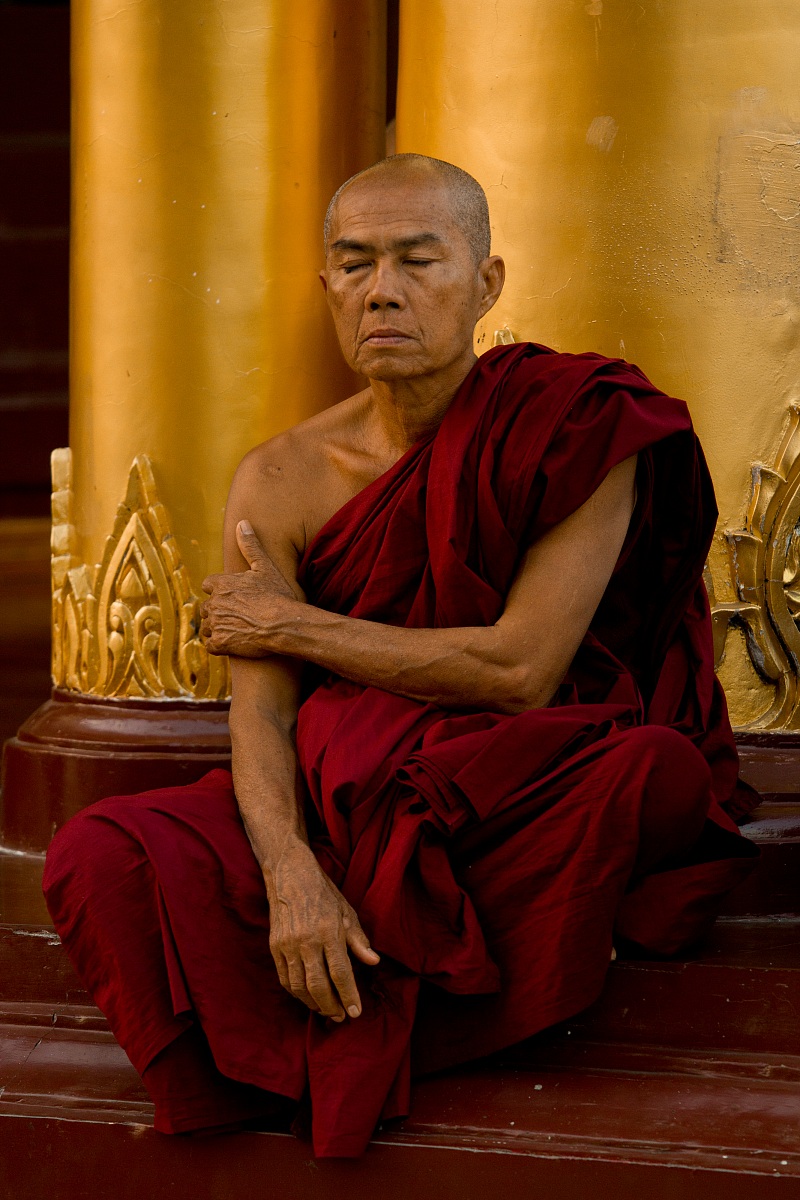meditation, Burmese monaco