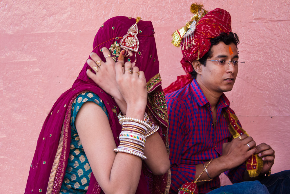 Sposi nel tempio dei topi