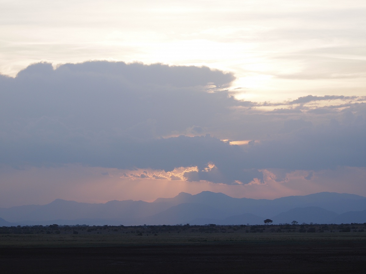 Tramonto sulle Tayta Hills