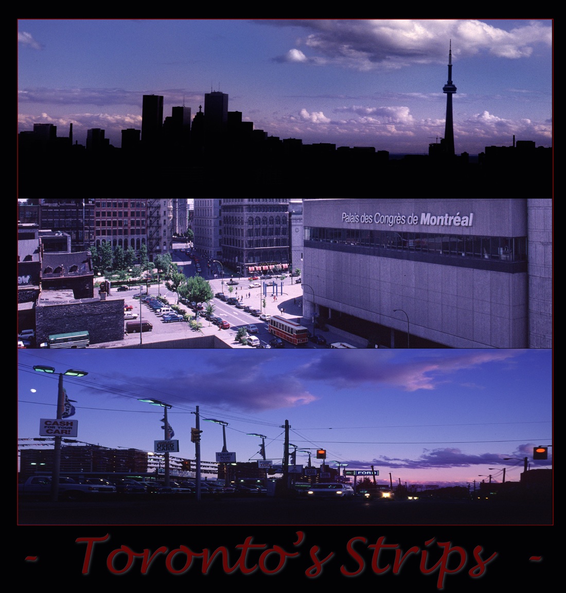 Canada Poster Strips N 2 by andrea oaks