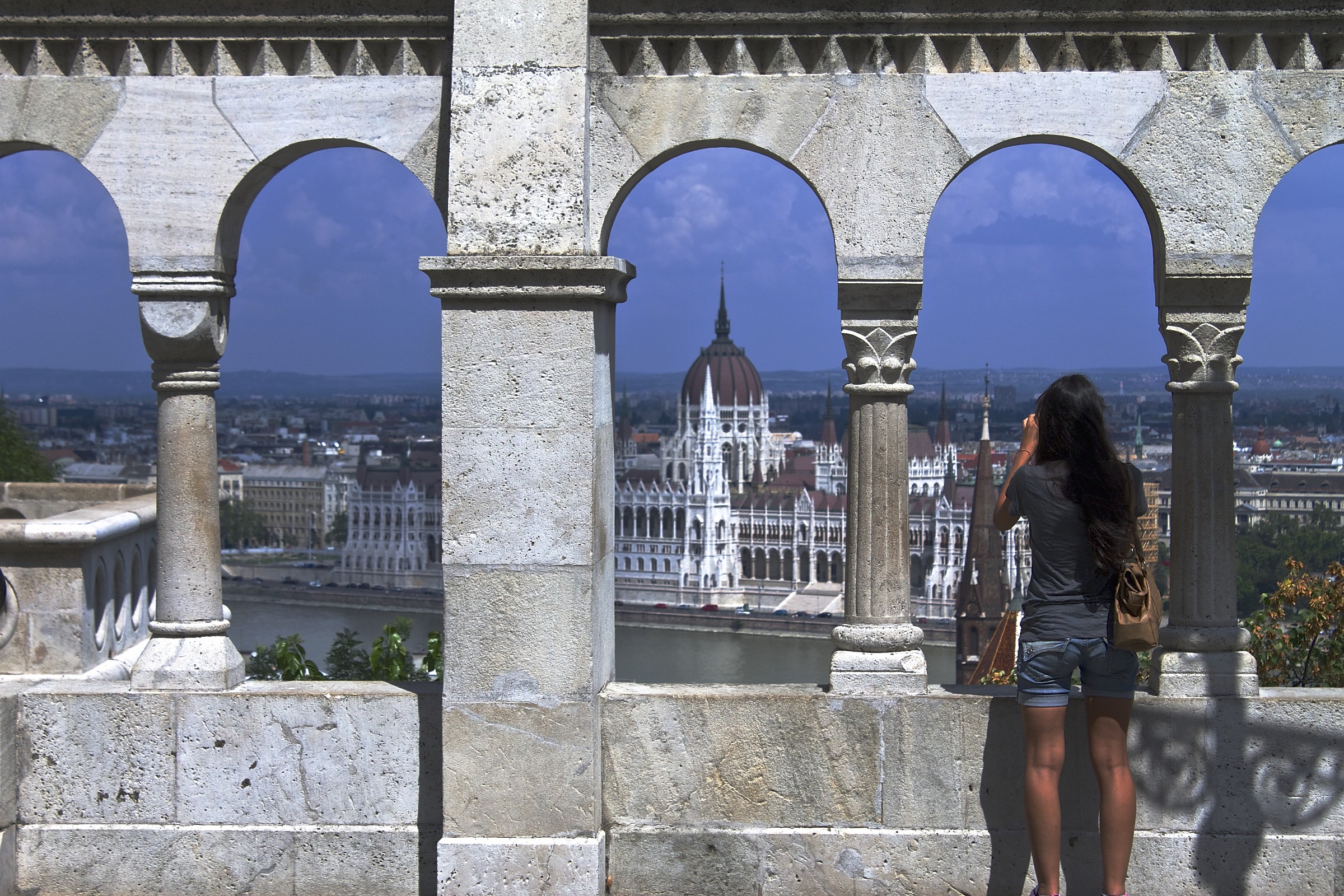 Godendosi il panorama