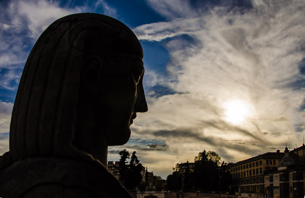 uno sguardo verso il cielo