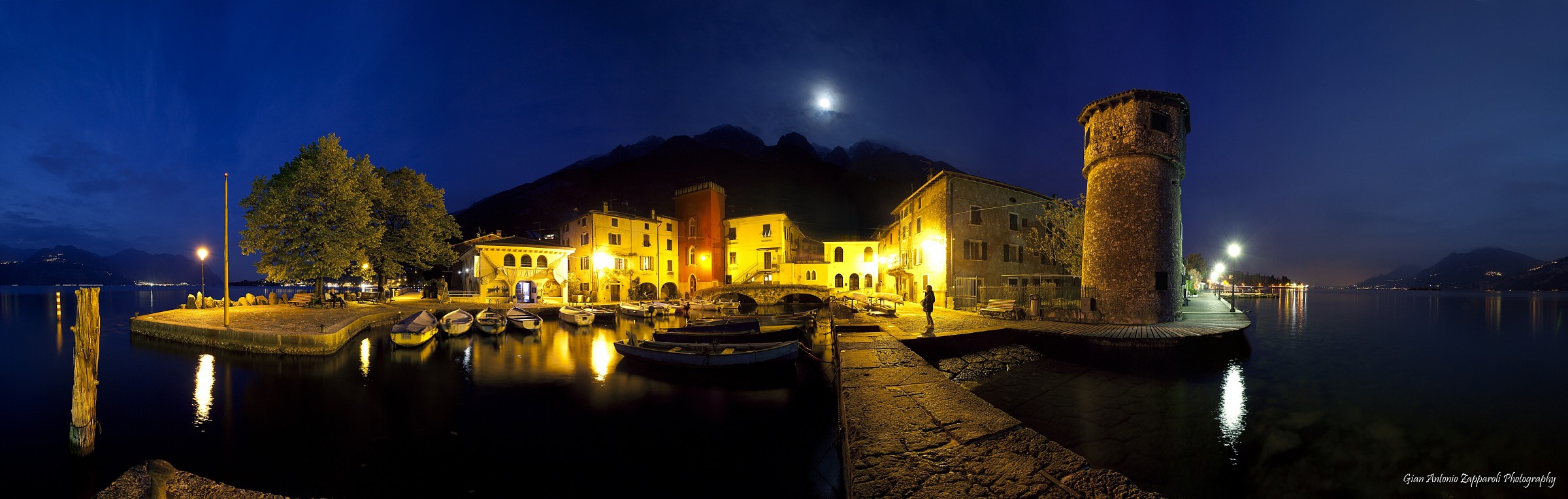 Panoramica di Cassone - Lago di Garda