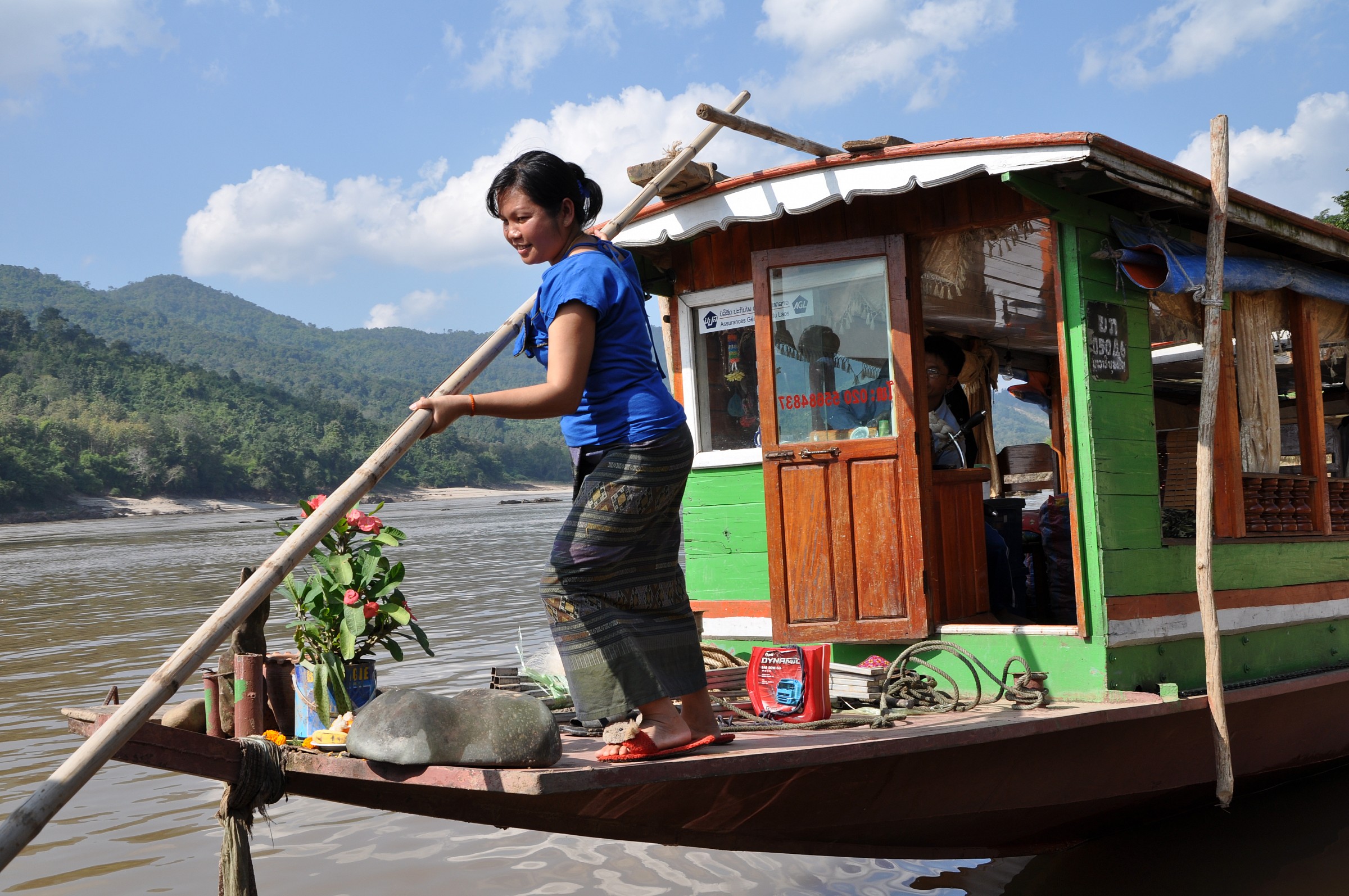 On the Mekong River