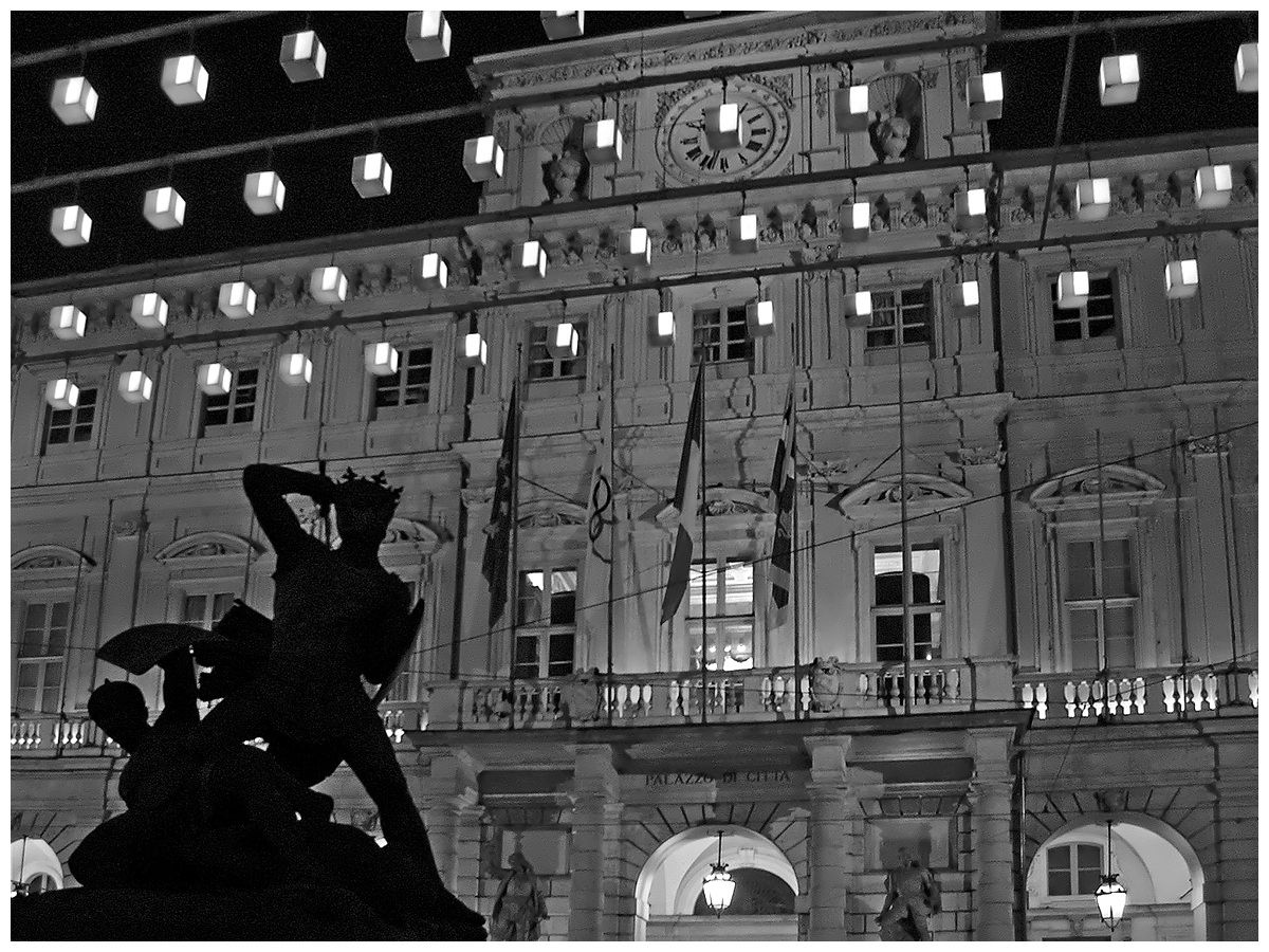 Il conte Verde-P.za  del Municipio-Torino