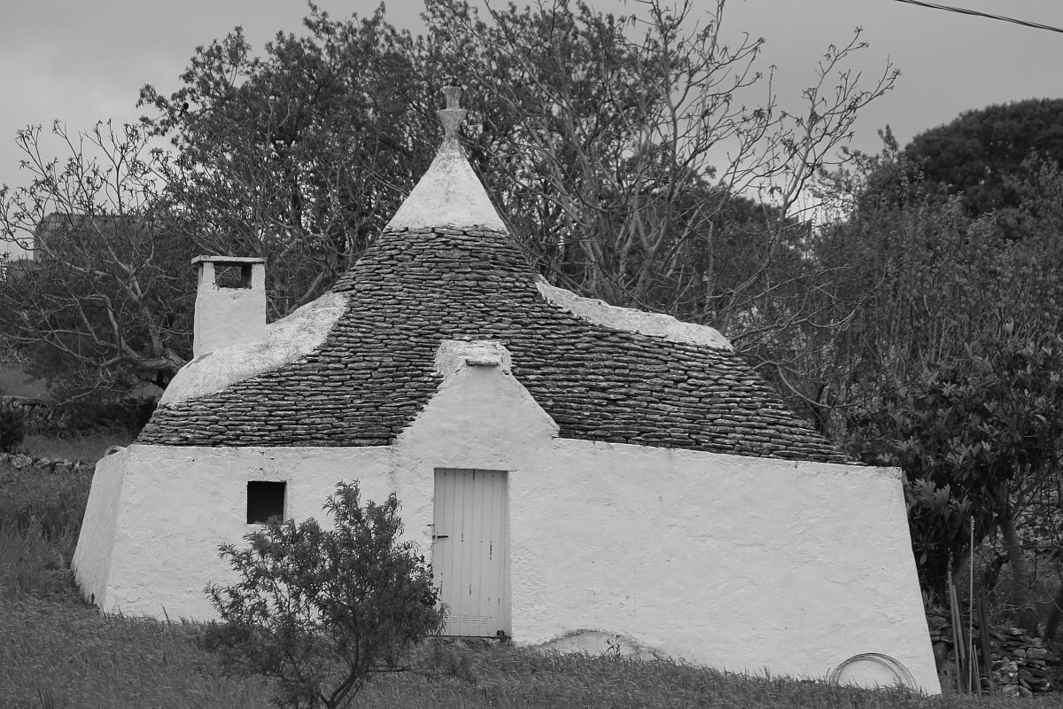 Ancient Trullo from Nuts