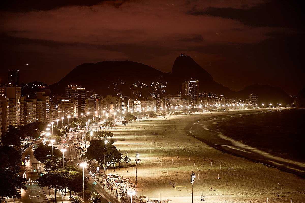 copacabana at night